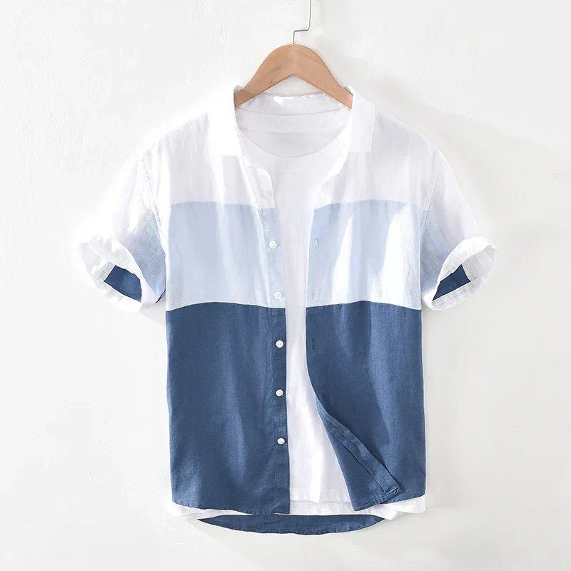 Fredrik - Chemise en lin casual - Élégant - Hommes