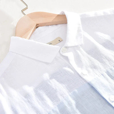Fredrik - Chemise en lin casual - Élégant - Hommes