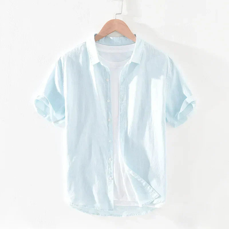 Malcolm - Chemise en Lin - Décontractée - Hommes