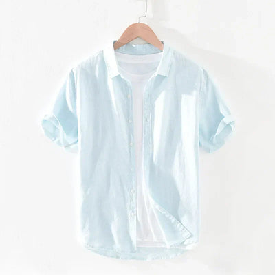 Malcolm - Chemise en Lin - Décontractée - Hommes