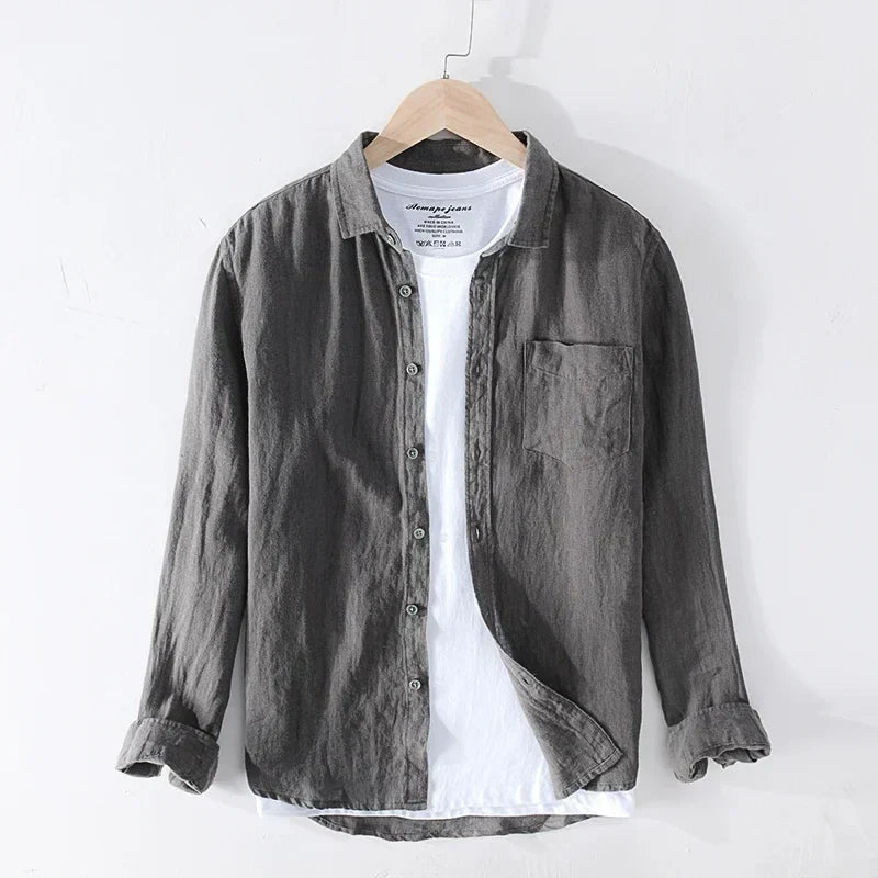 Lachlan - Chemise en Lin - Intemporel - Hommes