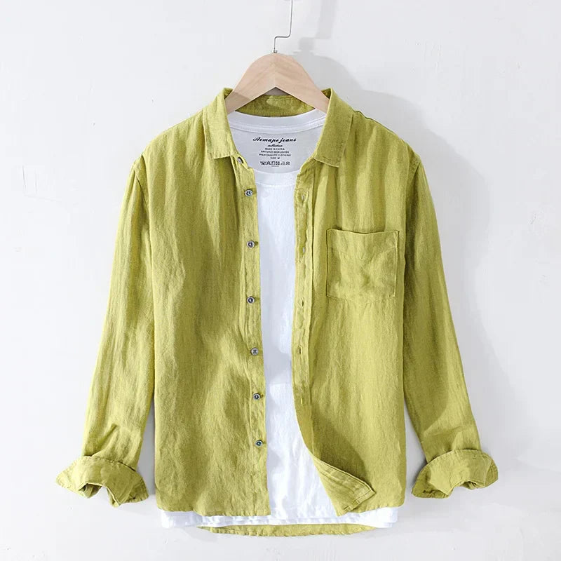 Lachlan - Chemise en Lin - Intemporel - Hommes