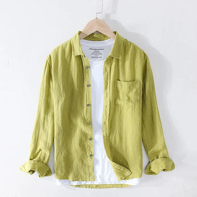 Lachlan - Chemise en Lin - Intemporel - Hommes