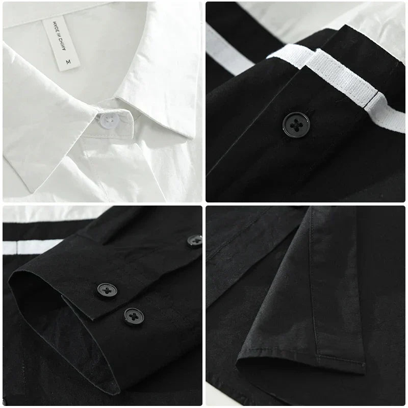 Cade - Chemise Élégante - Manches Longues - Hommes