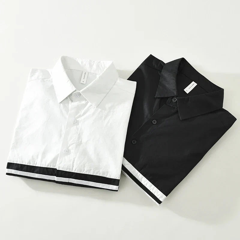 Cade - Chemise Élégante - Manches Longues - Hommes