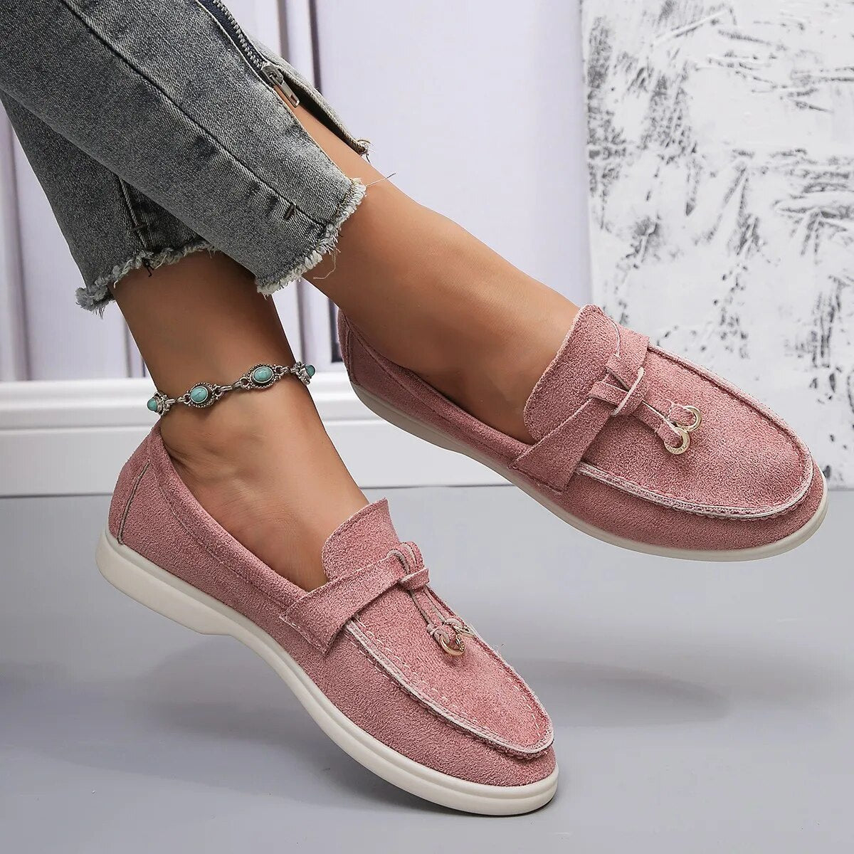 Amélie - Mocassins Femme élégant