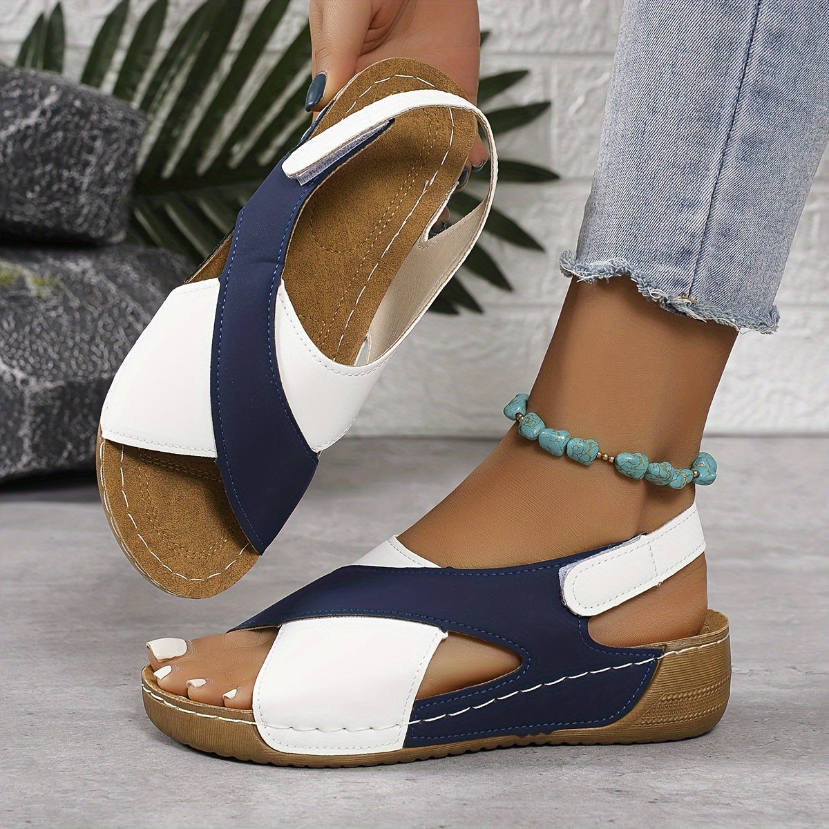 Monique | Sandales orthopédiques ultra confortables
