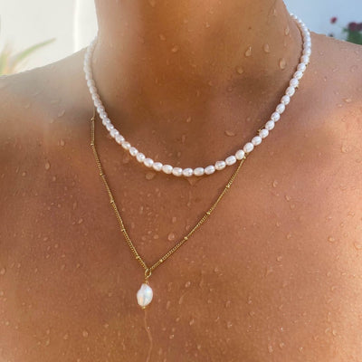 Pendentif Perle Baroque