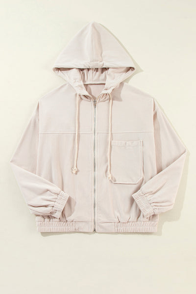 Fiona – Veste En Velours Côtelé Décontractée Avec Capuche Pour Un Style Relax
