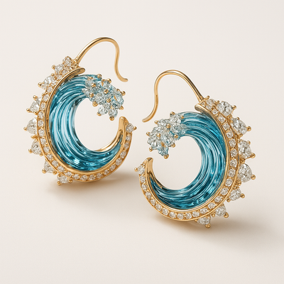 Boucles d'oreilles Oath de l'Océan