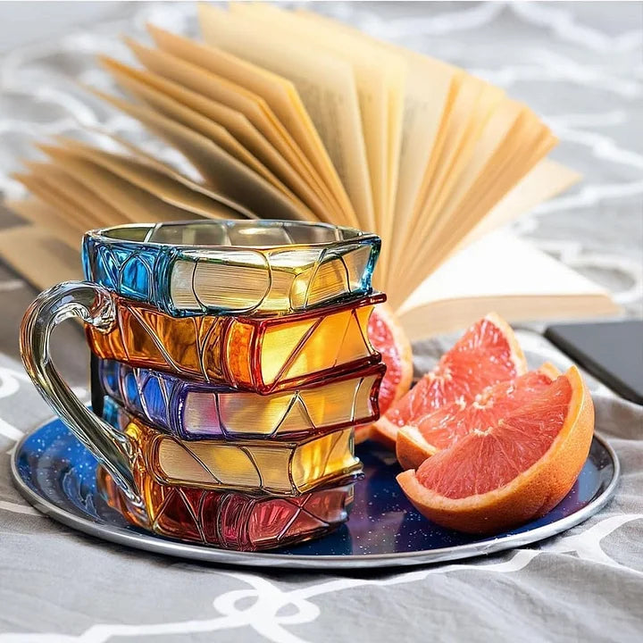 MugArt – Tasse avec Livre Peint
