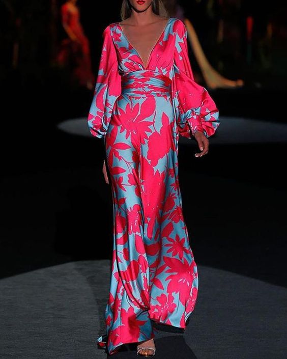 Daphné - Robe À Col En V Élégante Pour Un Look Féminin Et Sophistiqué
