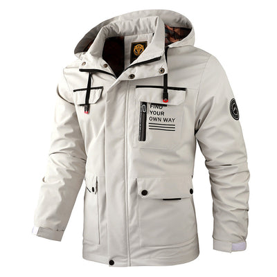 Benoît – Manteau Mi-Long Pour Hommes Avec Capuche, Design Pratique Et Élégant