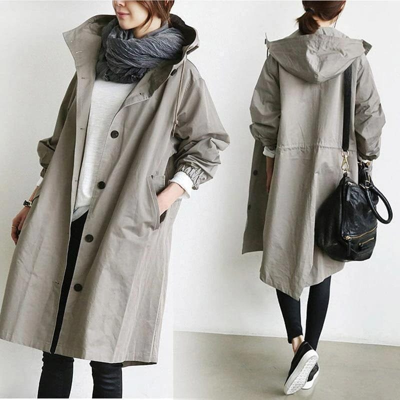 Andréa - Imperméable Trench-Coat Élégant
