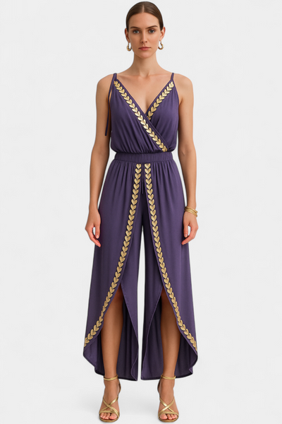 ELIANA – Combinaison Élégante Style Côtier