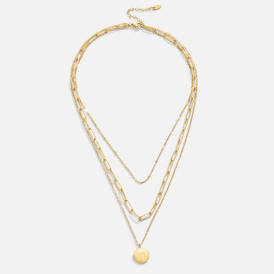 Collier Médaillon à Couches
