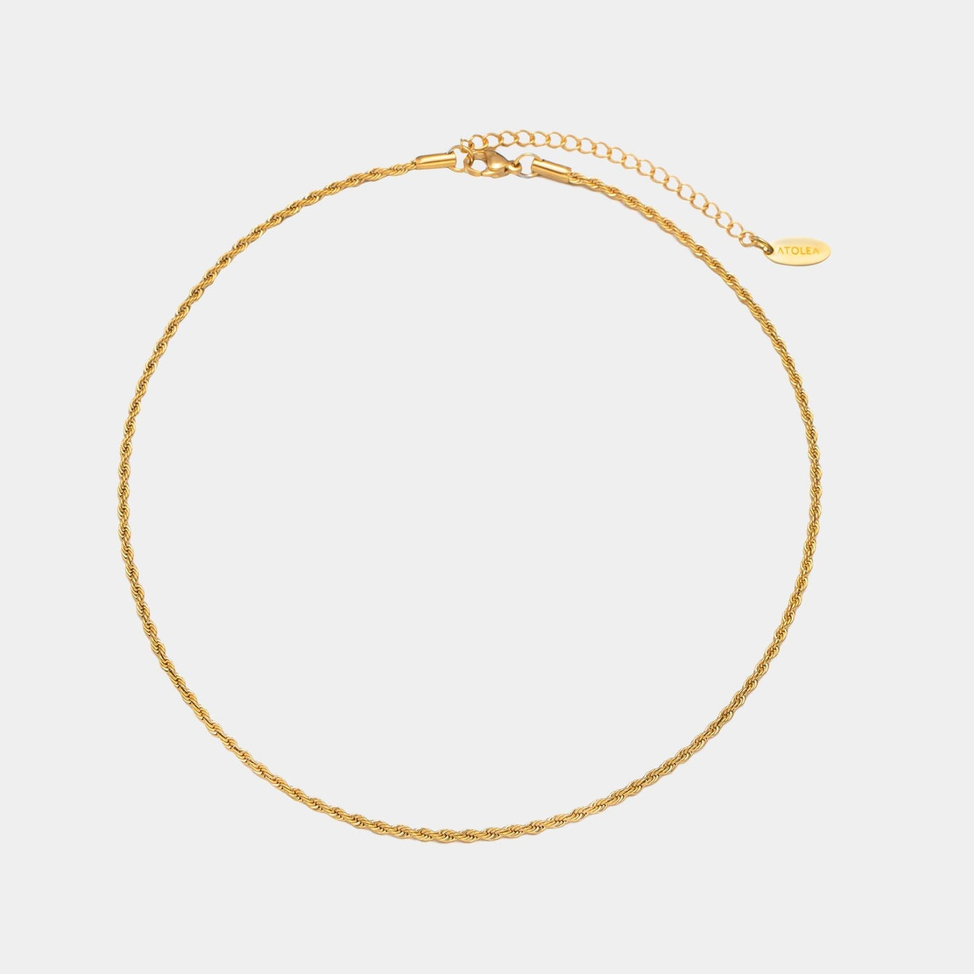 Collier chaîne torsadée “Calvi”