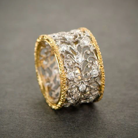 Mika - Bague Ekblad en Zirconium Vintage