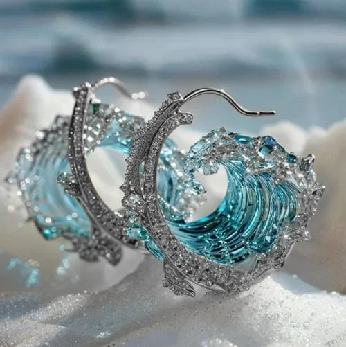 Boucles d'oreilles Oath de l'Océan