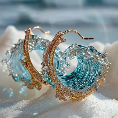 Boucles d'oreilles Oath de l'Océan