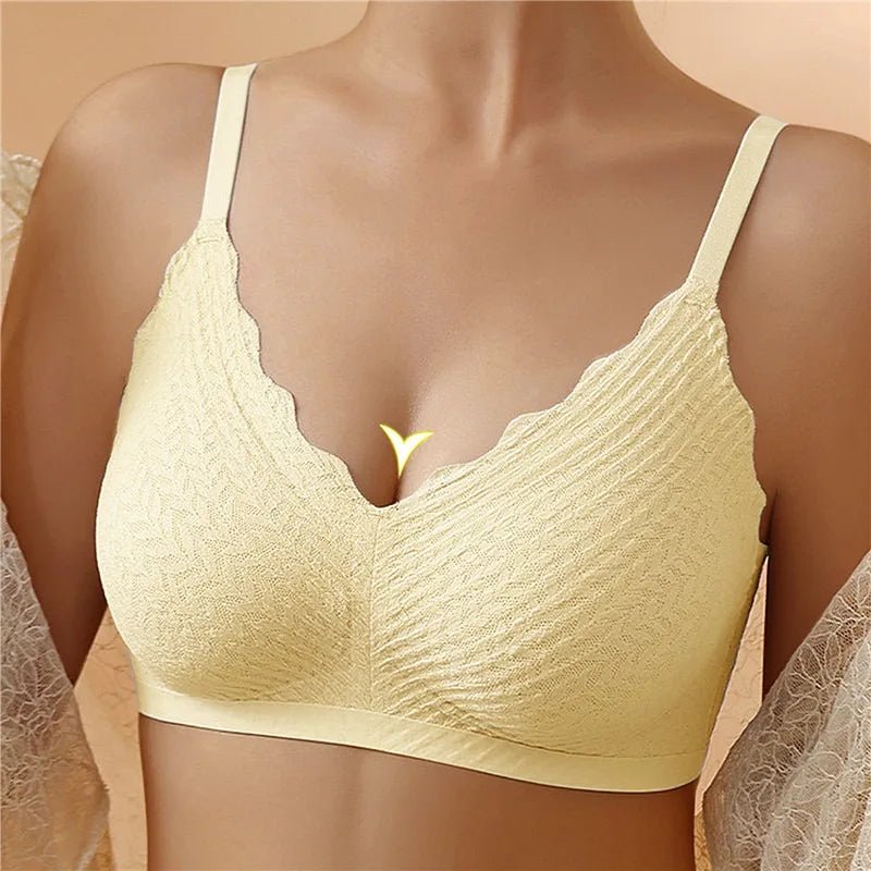 Bep - Soutien-gorge en Dentelle sans Couture et Sans Fil