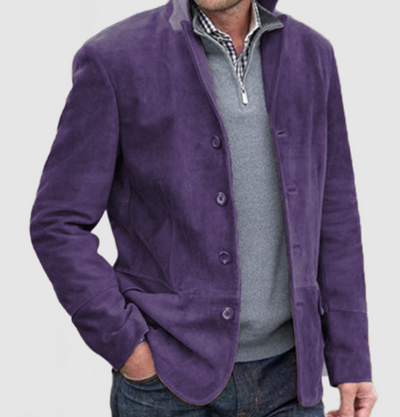 Anatole – Veste En Tricot Avec Revers Pour Hommes, Élégante Et Pratique
