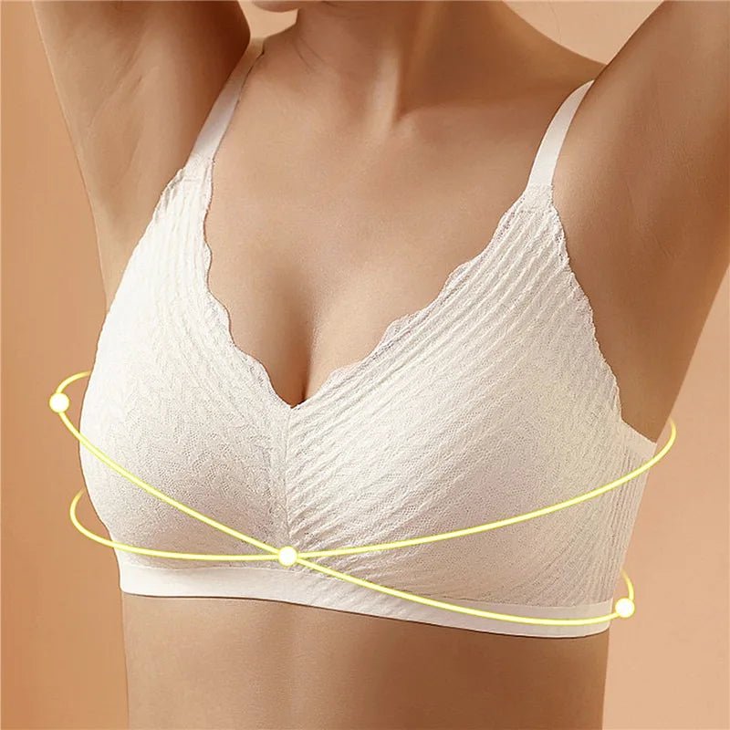 Bep - Soutien-gorge en Dentelle sans Couture et Sans Fil