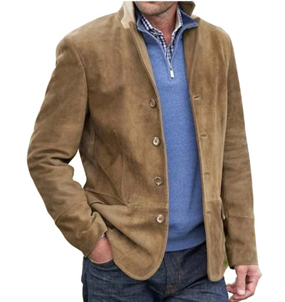 Anatole – Veste En Tricot Avec Revers Pour Hommes, Élégante Et Pratique