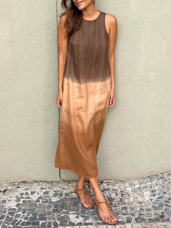 AMALIA – Robe Maxi Naturelle