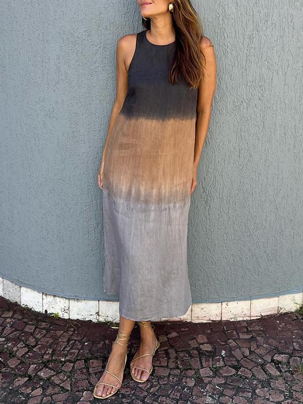 AMALIA – Robe Maxi Naturelle