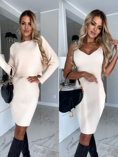 Robe sans manches avec pull gratuit