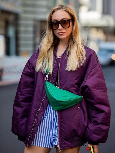 Céline - Blouson Bomber Oversize Pour Femme