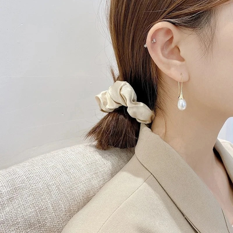 Boucles d'oreilles en perles classiques Helena