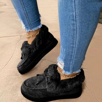 Finn – Chaussons Chauds Avec Fourrure Pour L'Hiver