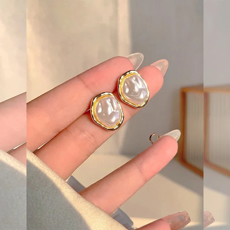 Boucles d'oreilles en perles Élégantes de Carmen