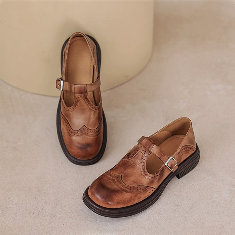 VELDA | MARY JANES ÉLÉGANTES EN CUIR