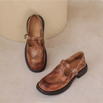 VELDA | MARY JANES ÉLÉGANTES EN CUIR