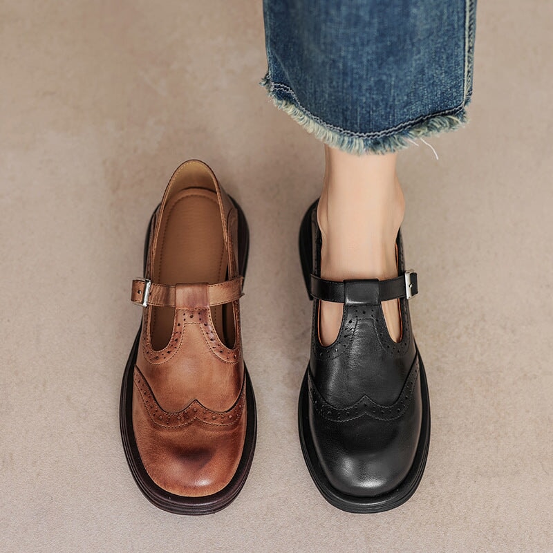 VELDA | MARY JANES ÉLÉGANTES EN CUIR