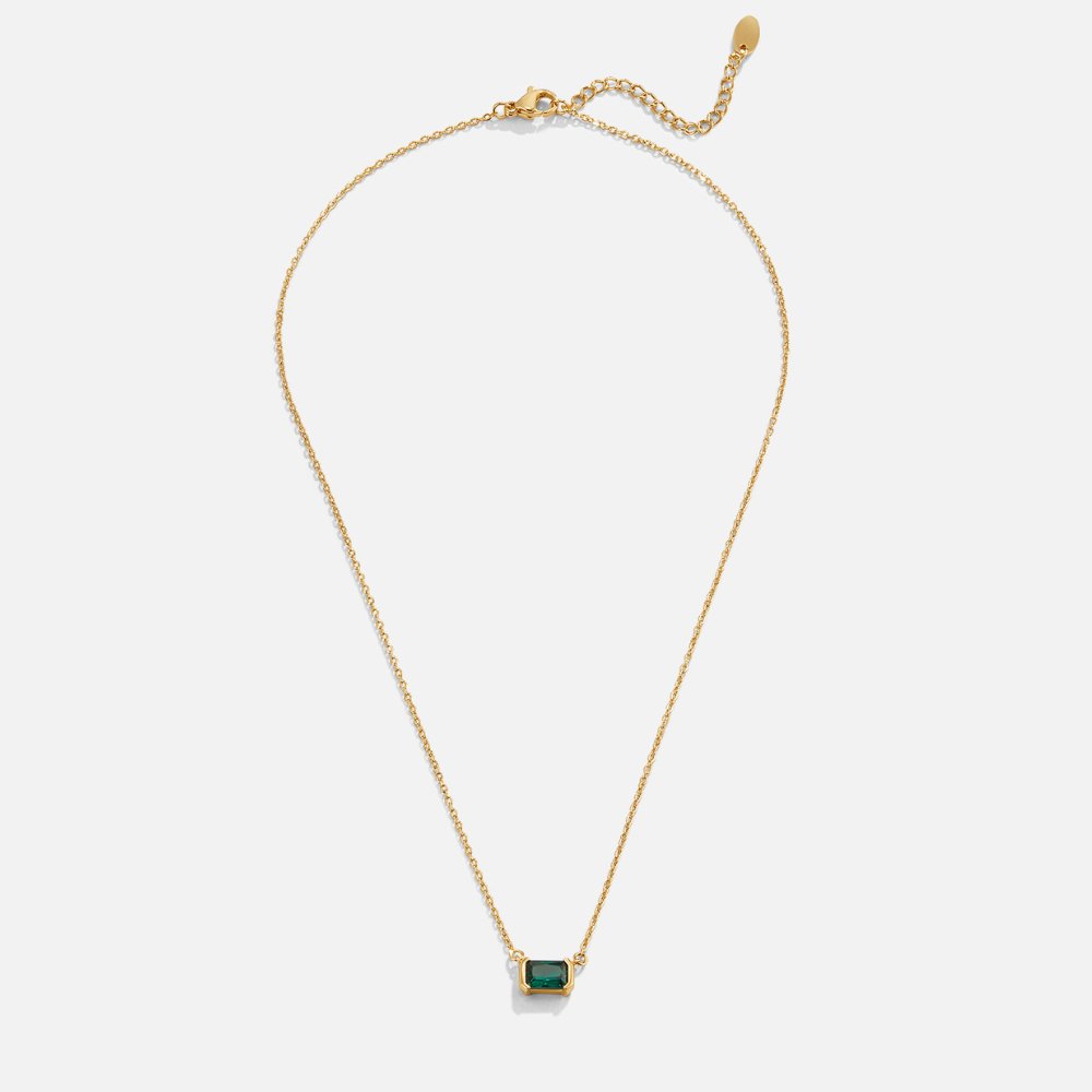 Collier Moni Grön Smaragd