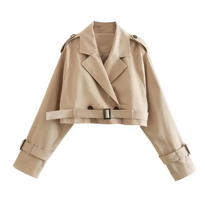 Sofia - Trench femme court chic