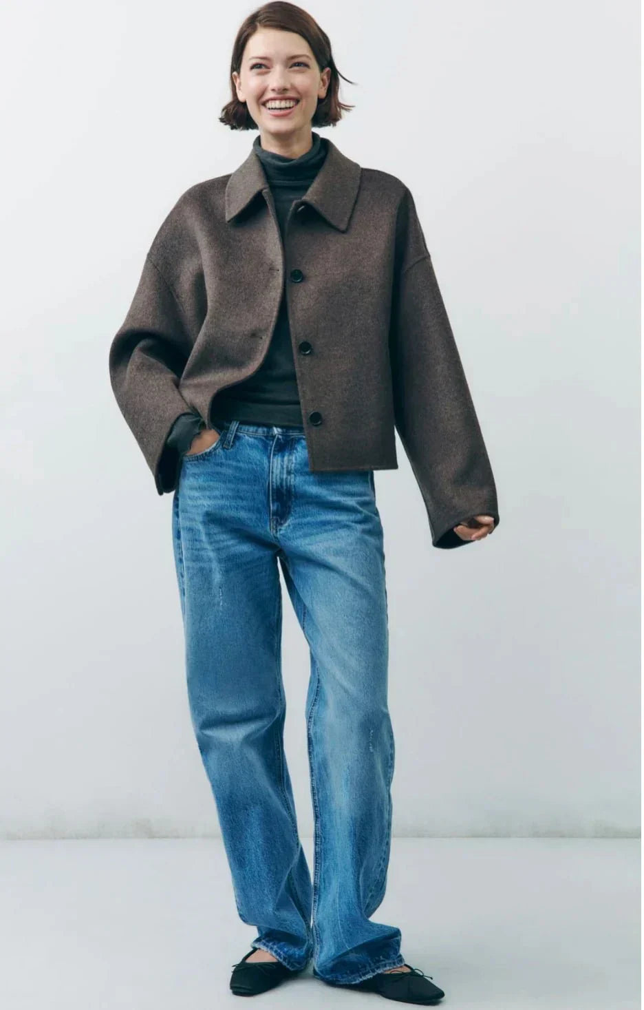 Camille - Veste femme laine