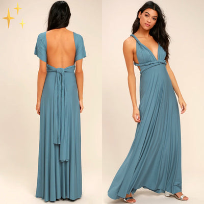Coralie - Robe Portefeuille À Col En V Et Coupe Élégante