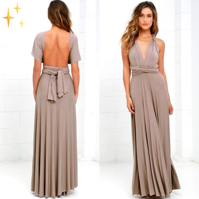 Coralie - Robe Portefeuille À Col En V Et Coupe Élégante
