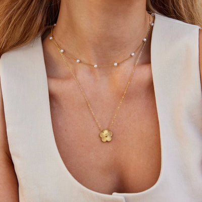 Collier en perles Ren