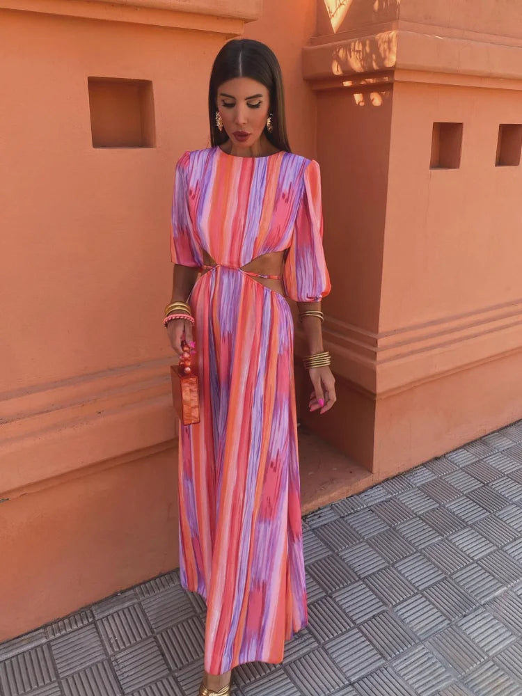 Paloma™ - Robe élégante avec découpe