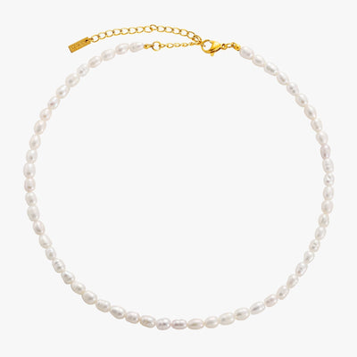 Collier ras-du-cou perles d’eau douce