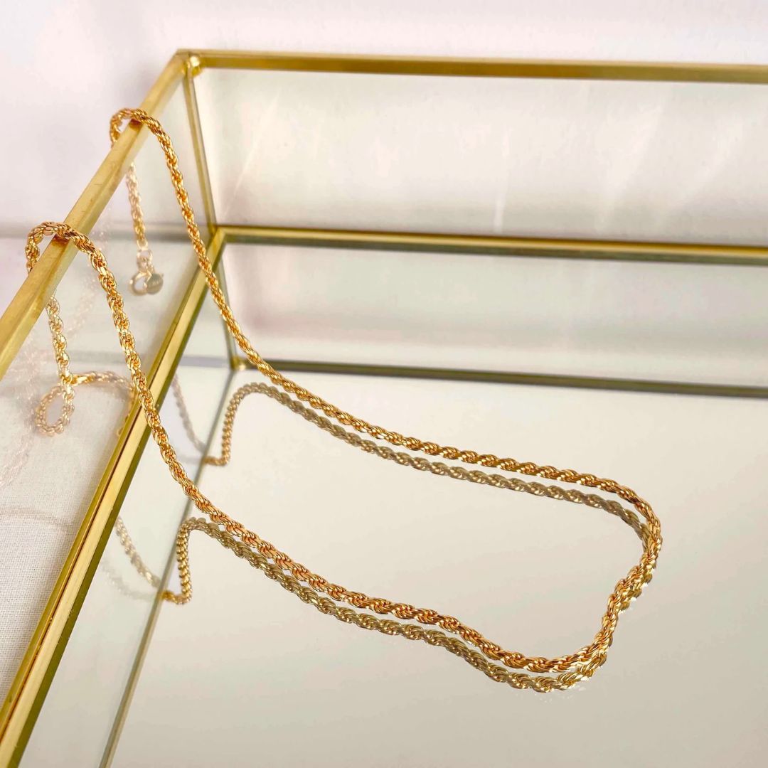 Collier chaîne torsadée “Calvi”