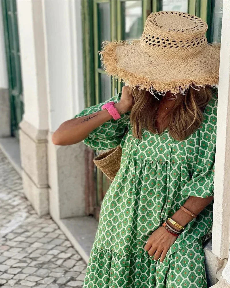 Sandy - Une robe maxi confortable et tendance