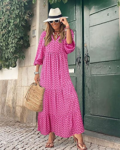 Sandy - Une robe maxi confortable et tendance