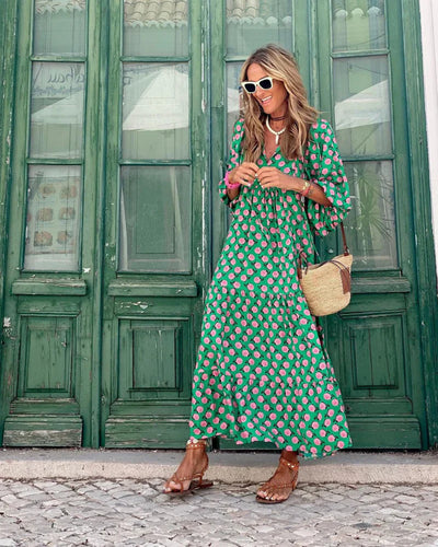 Sandy - Une robe maxi confortable et tendance